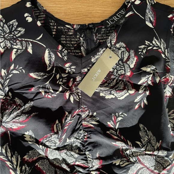 JCrew NWT Midi Black Dress - Picture 6 of 7